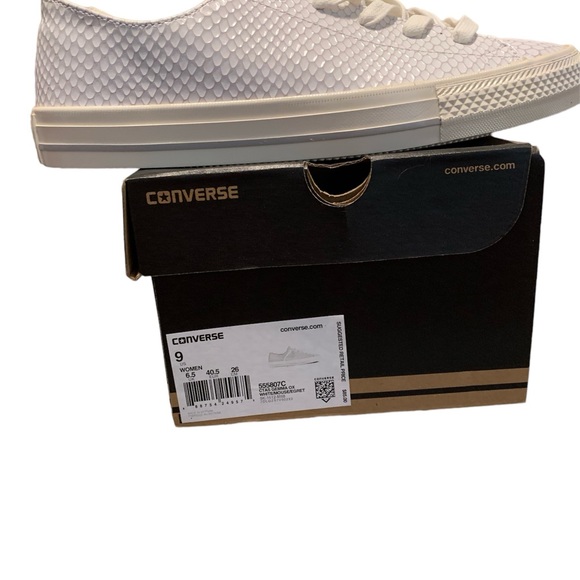 Converse All Star Gemma Leather Sneakers. - Picture 3 of 6